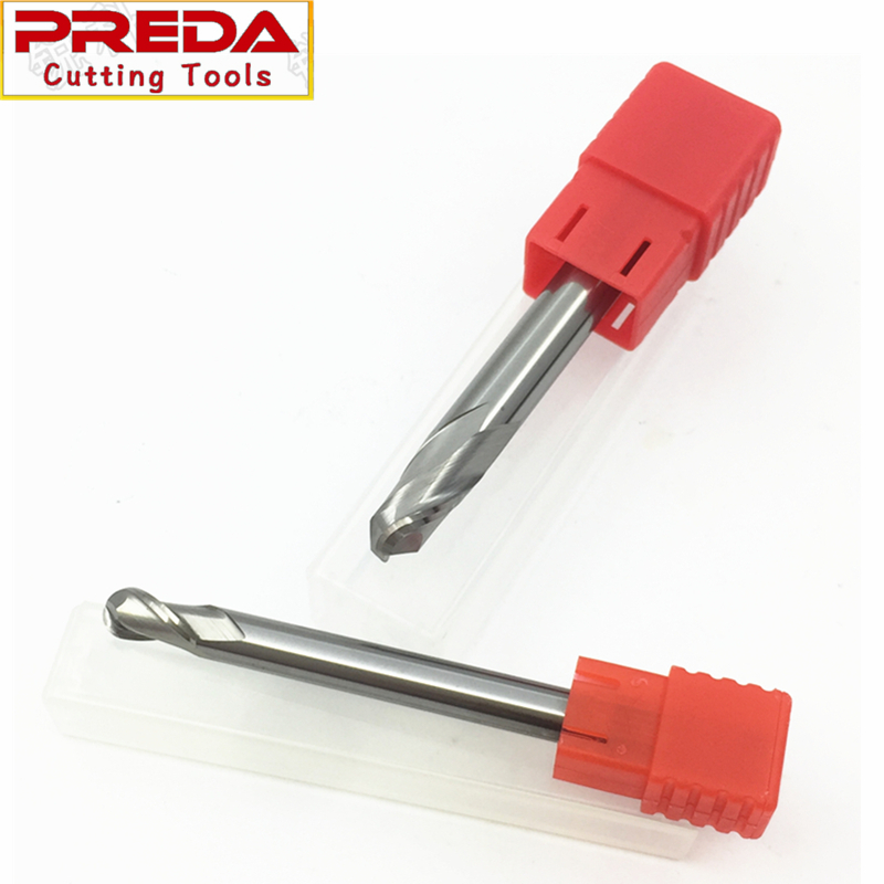 Solid Carbide Ball Nose End Mills 