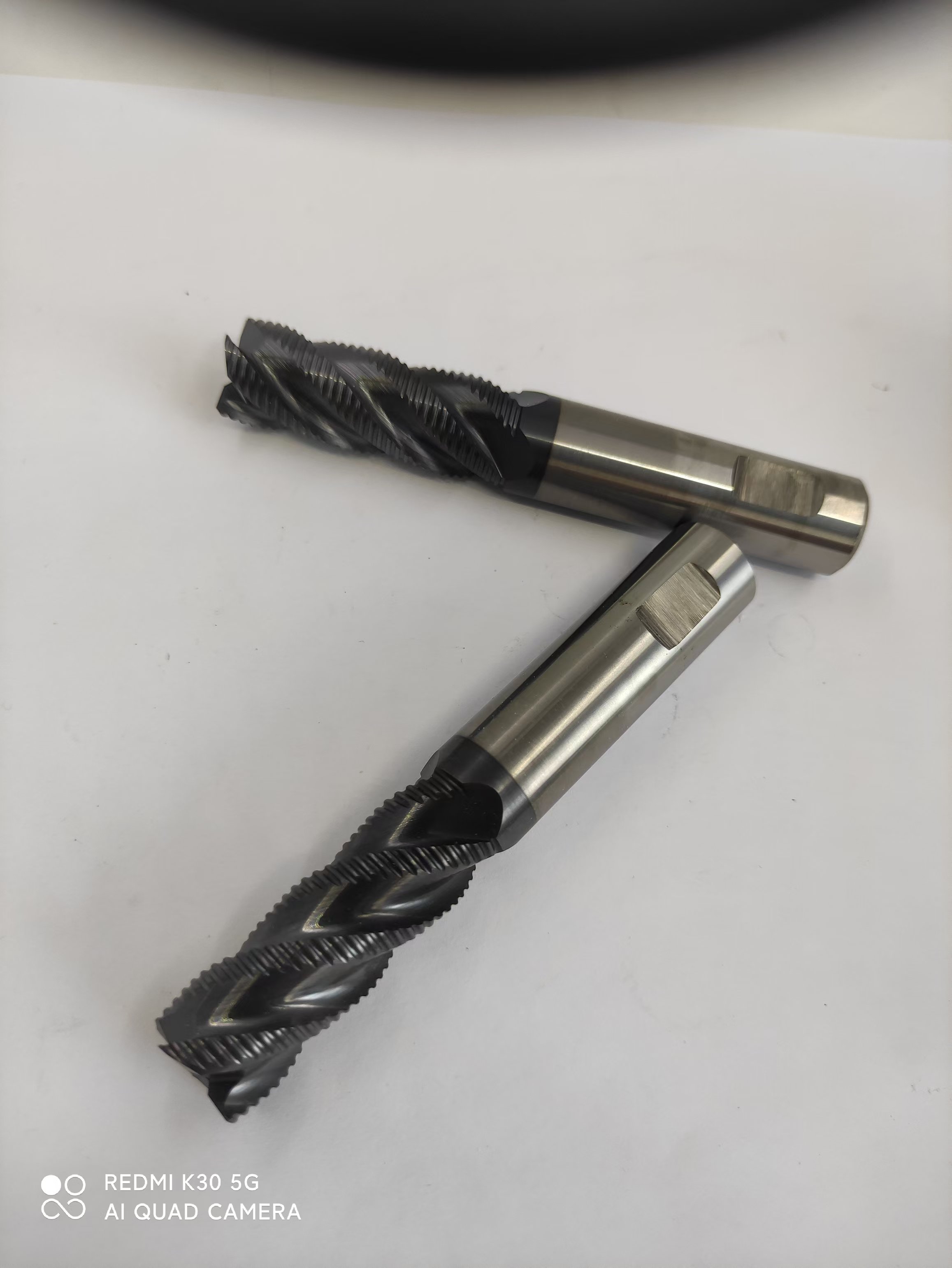 Solid Carbide HRC45 Roughing End Mills with Welding Shank
